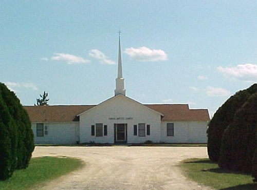Baptist church, Purves, Texas