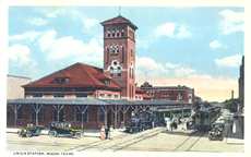 Waco Texas railroad depot