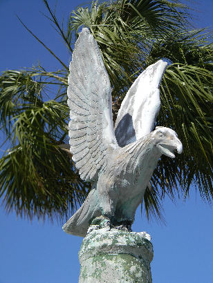 FL - Dunedin War Memorial Eagle