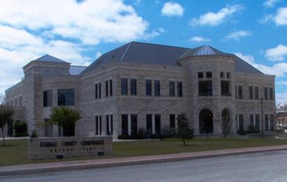 Present Kendall County Courthouse, Boerne, Texas