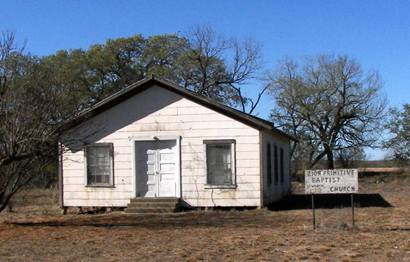 Zion Primitive Baptist Church , Zigzag Texas