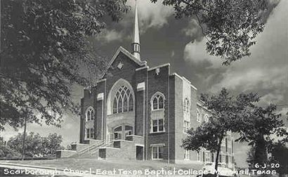 Scarborough Chapel,  East Texas Bapist University, Marshall Texas 