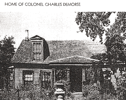 Home of Colonel Charles DeMorse,  Clarksville Tx 