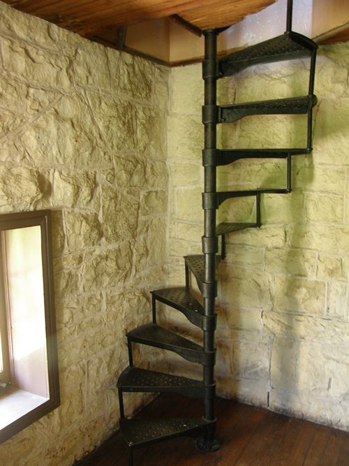 Austin TX - Elizabet Ney Studio Spiral Staircase 