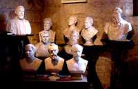 group of busts by Elisabet Ney