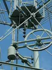 Moonlight Tower hardware closeup 