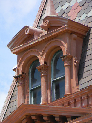 Austin TX -  Littlefield House Windows