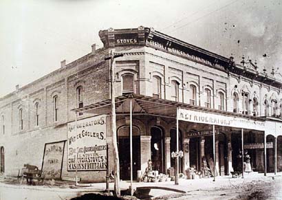 Austin TX - NW Corner Of Congress At 9th Street, 1890s