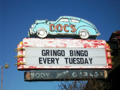 Austin TX - Neon Doc's Gringo Bingo