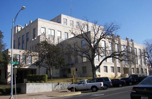 1930 Travis County courthouse South side, Austin Texas