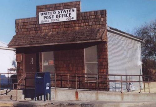 Ovalo Tx Post Office 79541