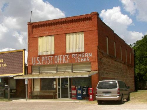 Reagan Tx Post Office 76680 