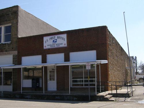 Richland Springs Tx Post Office 76871 