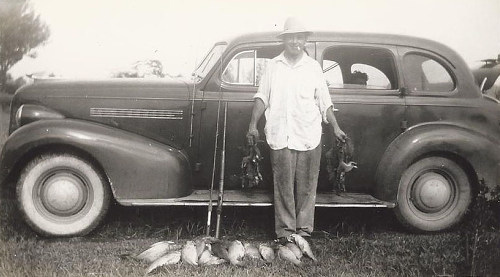 Houston TX - Andrew Scott's Catch Of Fish