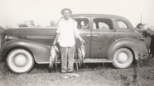 Houston TX - Andrew Scott's Catch Of Fish