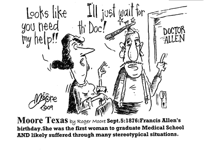 Sept. 5, 1876 - Francis Allen - Texas history cartoon