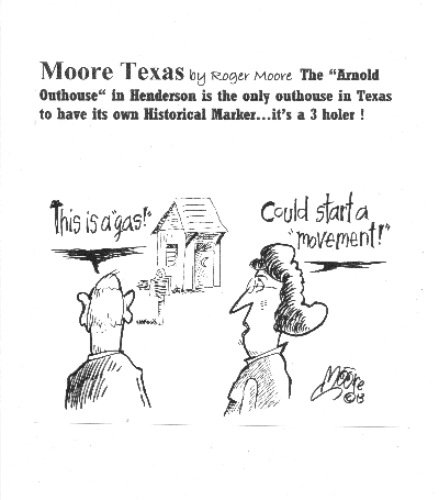 Horned Toad, Texas history cartoon