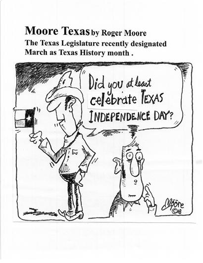 Threats of secession over Gov. nefff's veto; Texas history  cartoons