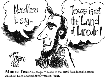 Abraham Lincoln 1860 prsidential election, cartoon