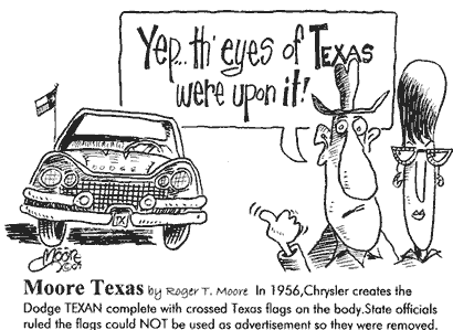 Dodge TEXAN cartoon