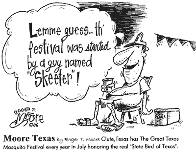 Texas history cartoon