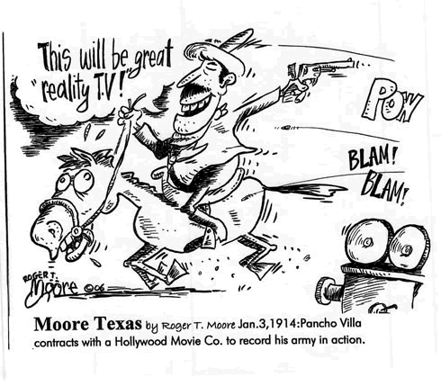 Pancho Villa, Roger T. Moore Cartoon