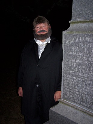 Cemetery Tour - Bill Mosley as John H. Bowers, Columbus TX