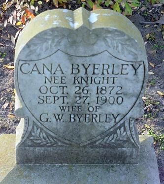 Ledbetter TX Byerley & Knight Grave