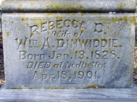 Ledbetter TX Cemetery Dinwiddie1
