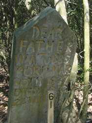 Wm Tubbs Tombstone, Navidad Baptist Cemetery, Fayette County, Texas