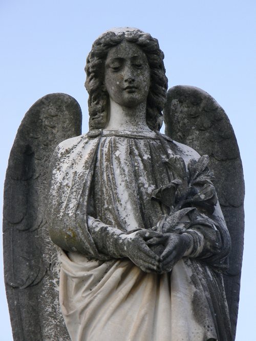 San Antonio TX - Oddfellows Cemetery Angel 