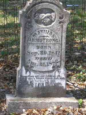 Tombstone, Sunshine Cemetery Bell County Texas