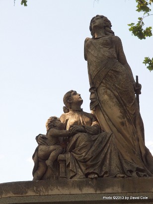 Dallas TX - Greenwood Cemetery  Statues