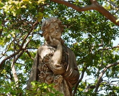 Dallas TX - Greenwood Cemetery Statue