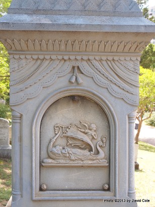 Dallas TX - Greenwood Cemetery  - Viking burial