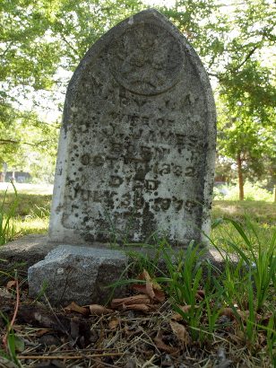 Keller TX, Tarrant County, Mount Gilead Cemetery tombstone