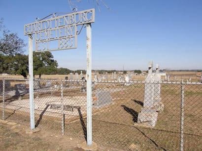 Lavaca County TX 1883 Charlottenburg Cemetery