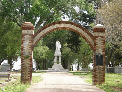 TX - Fort Parker Memorial Park entrance