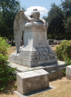 Waco TX - Holy Cross Cemetery Weeping Angel hand