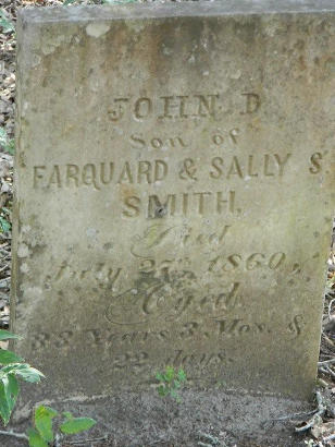 Washington County TX Bethlehem Cemetery Tombstone