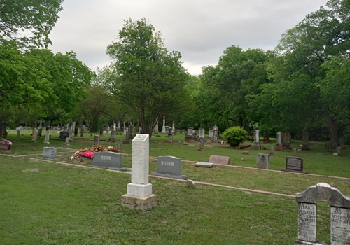 TX -Milford Cemetery , Ellis County 