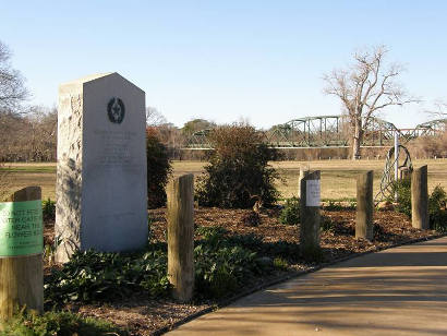 Colorado County Columbus TX Centennial Marker