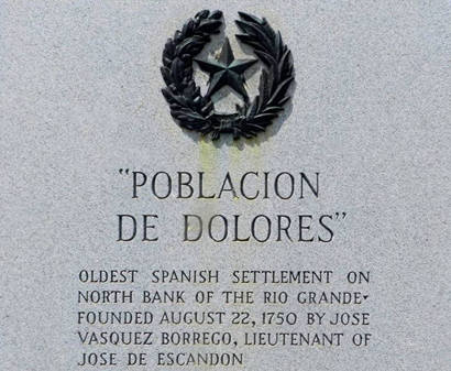 TX - Poblacion De Dolores TX Centennial Marker