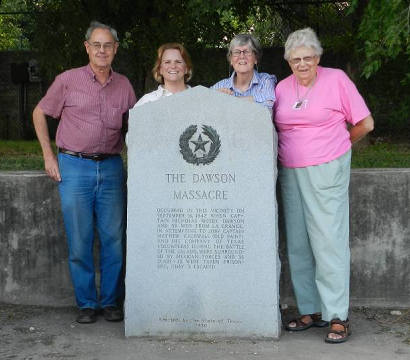 The team who documented & photographed the 1936 Texas Centennial Markers