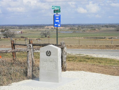 Fayette County TX - Burnam's Ferry Centennial Marker