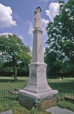 Elizabeth Crockett Monument Acton Texas Cemetery , Granbury, Texas