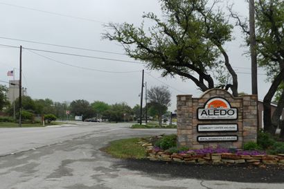 Aledo TX - Welcome Sign
