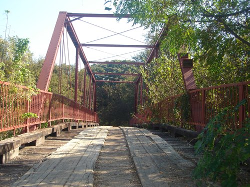 Old Alton Bridge, Denton County, Texas