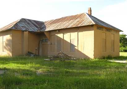 Ambrose Texas schoolhouse