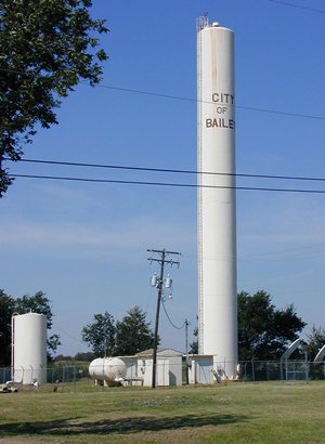 Bailey Texas water tower